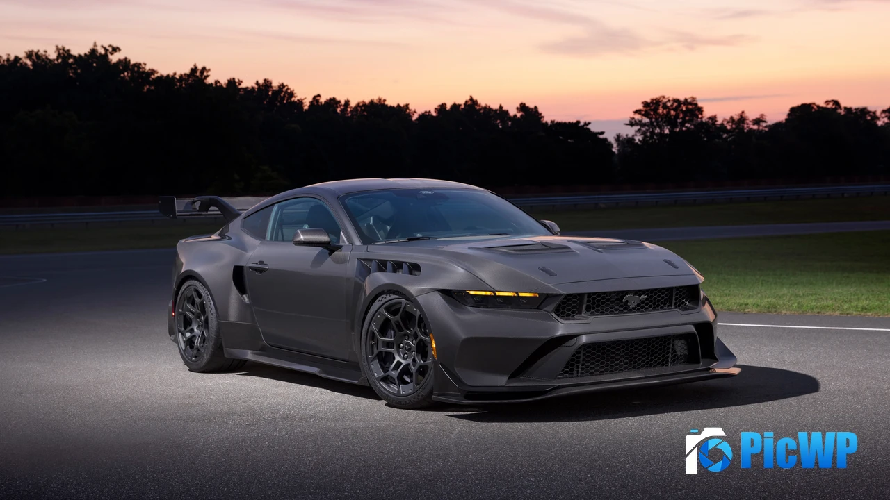 Ford Mustang GTD Liquid Carbon 2026 4K PC Wallpaper