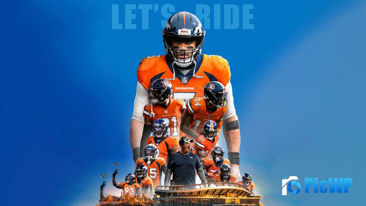 NFL team Denver Broncos 4K PC Wallpaper