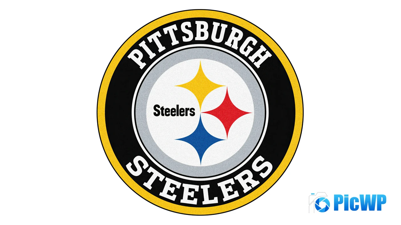 Pittsburgh Steelers Emblem 4K PC Wallpaper