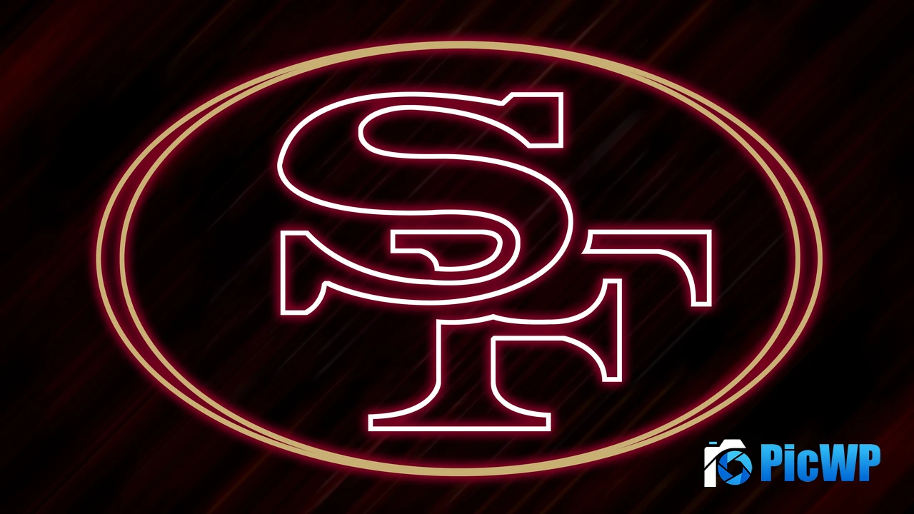 San Francisco 49ers Logo 4K PC Wallpaper