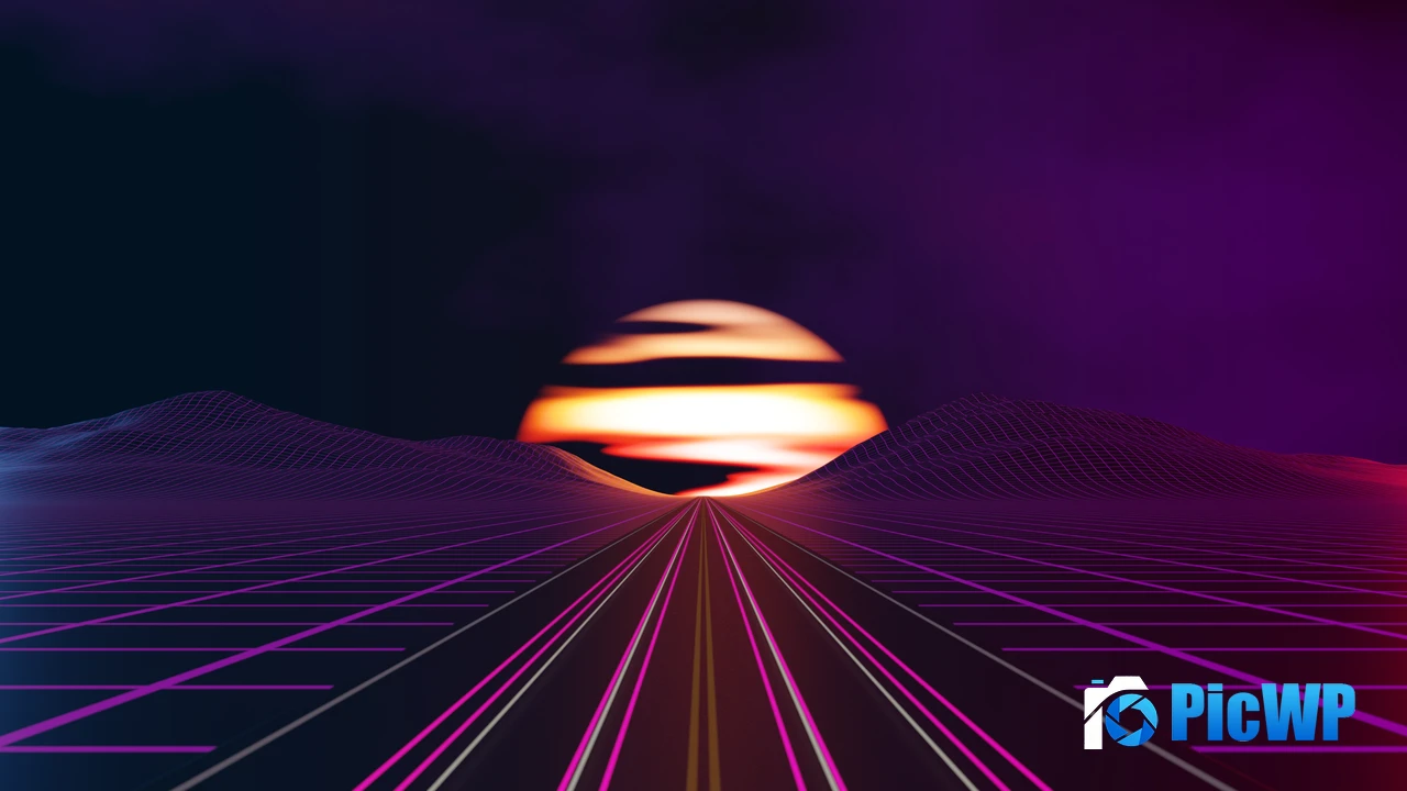Outrun Road 4K PC Wallpaper
