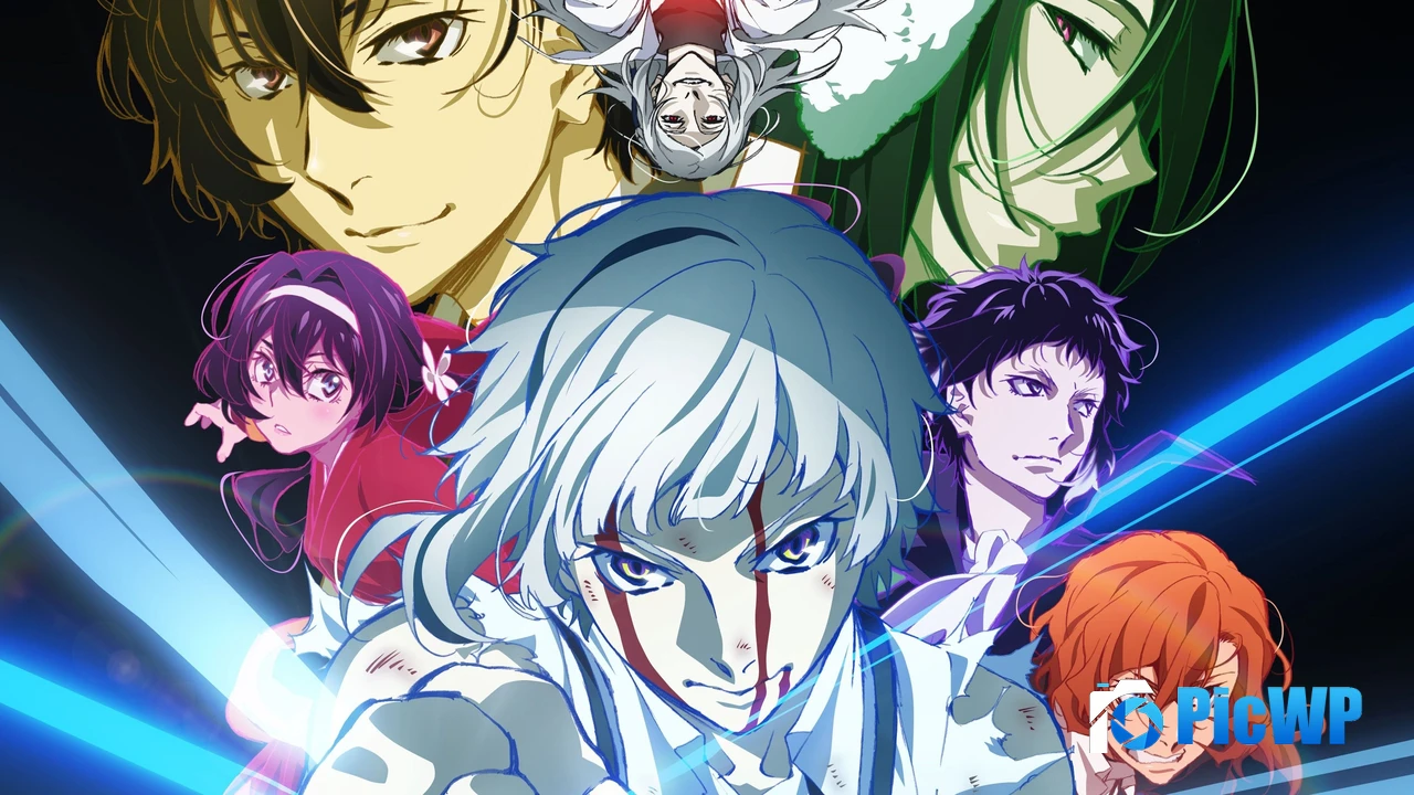 Bungo Stray Dogs Character art 4K PC Wallpaper