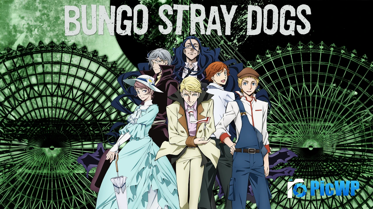 Bungo Stray Dogs Characters 4K PC Wallpaper