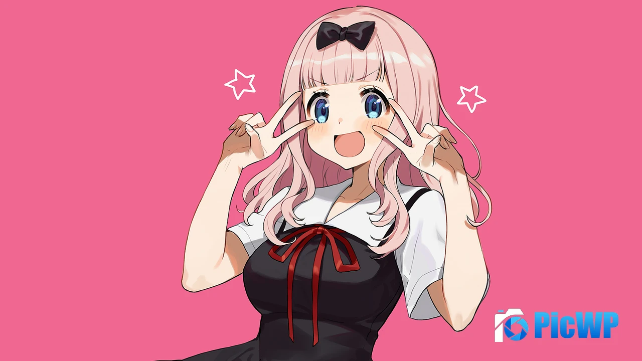 Chika Fujiwara Kaguya-sama: Love is War 4K PC Wallpaper