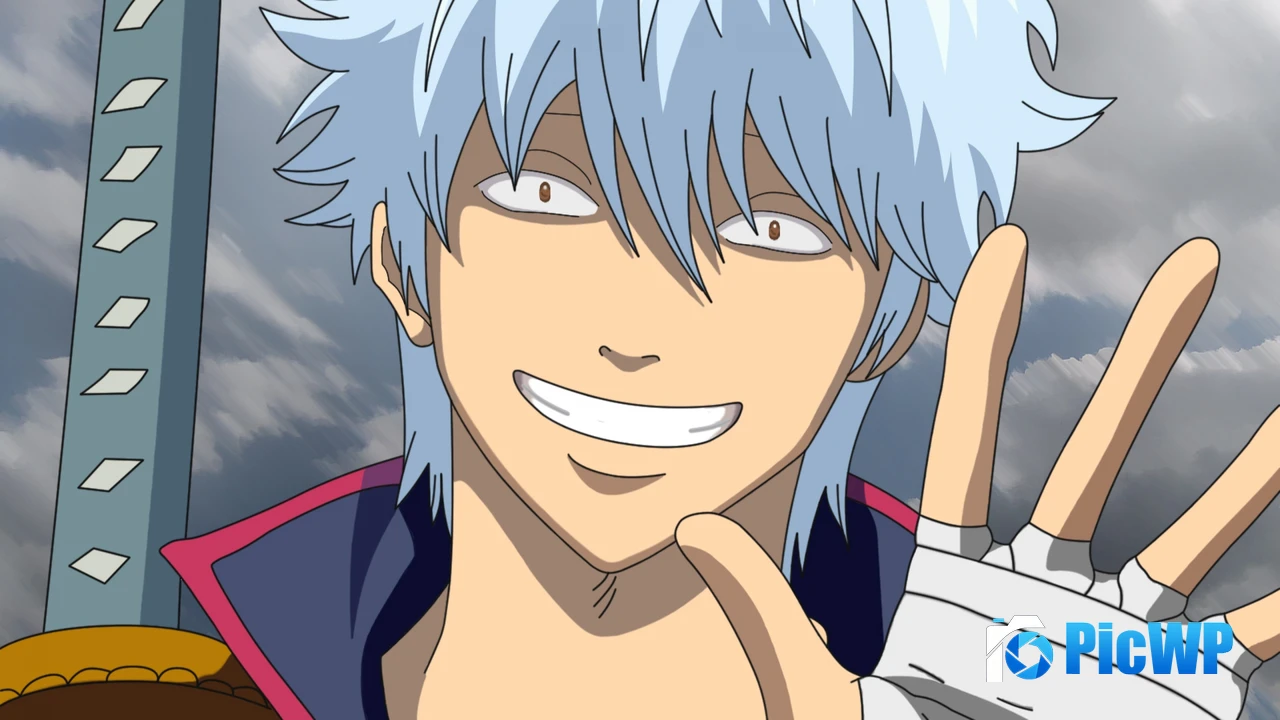 Gintoki Sakata Gintama 4K PC Wallpaper