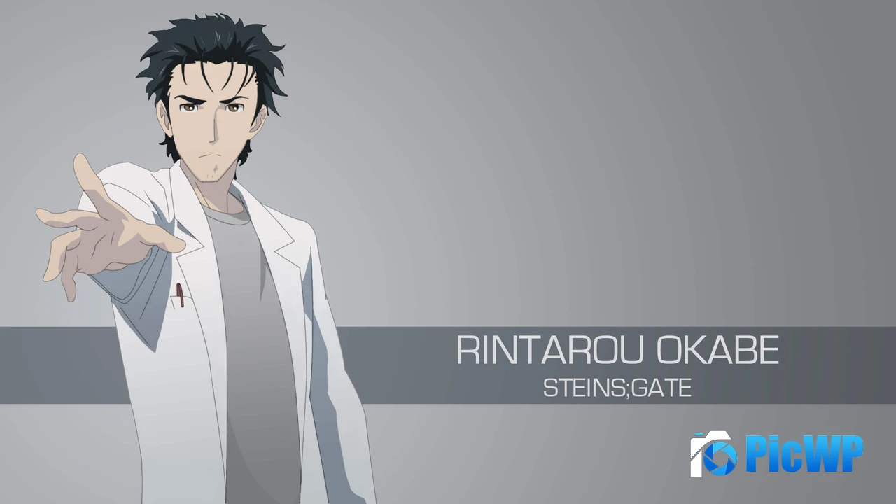 Rintaro Okabe Steins;Gate 4K PC Wallpaper
