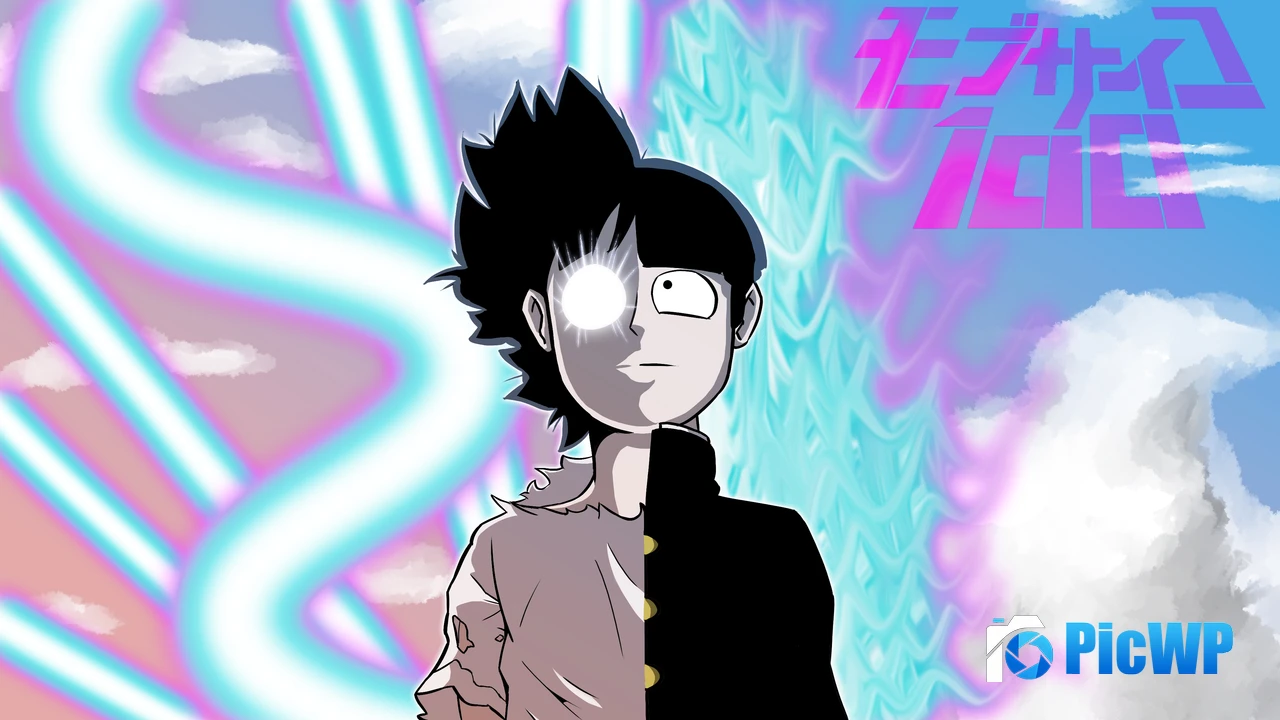 Shigeo Kageyama Mob Psycho 100 4K PC Wallpaper
