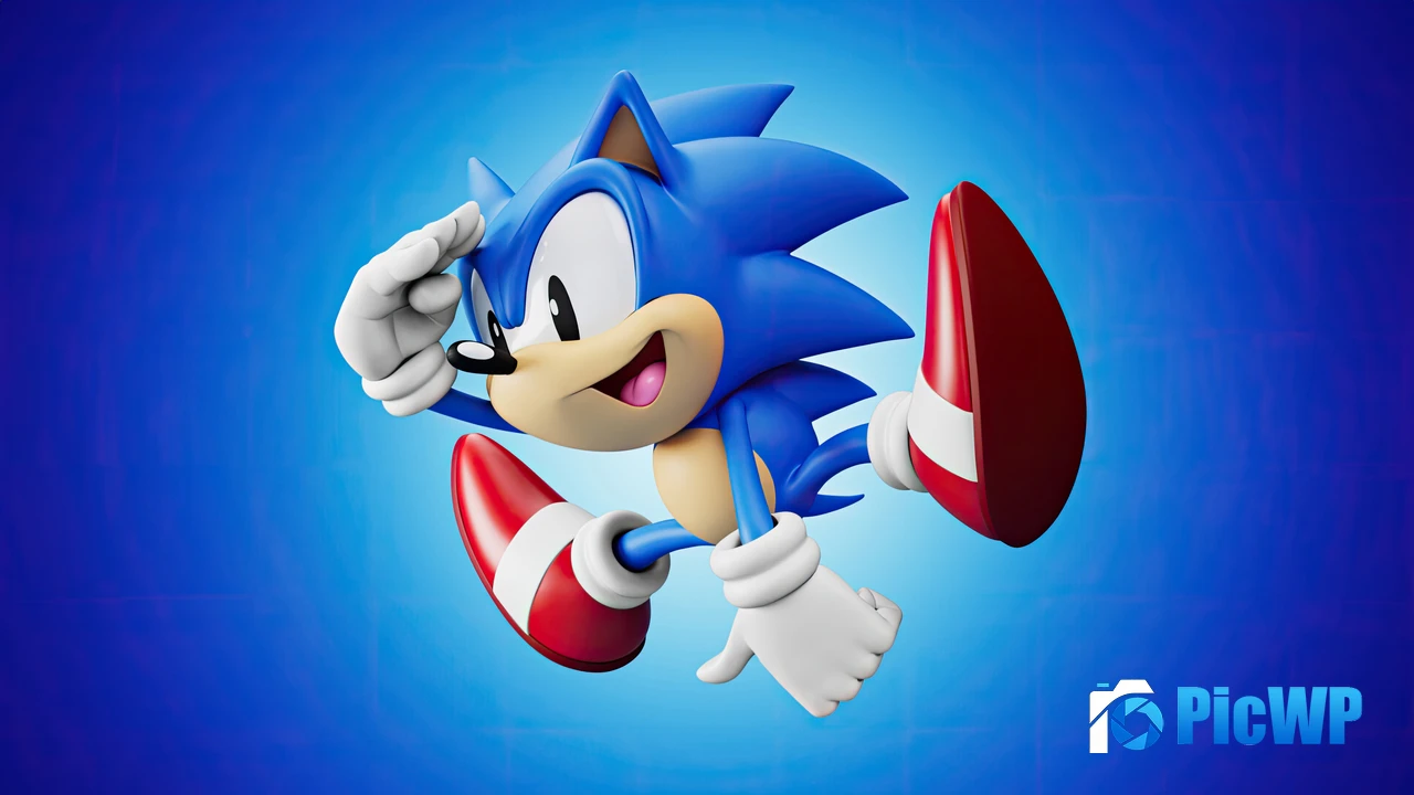 Sonic the Hedgehog Cartoon 4K PC Wallpaper