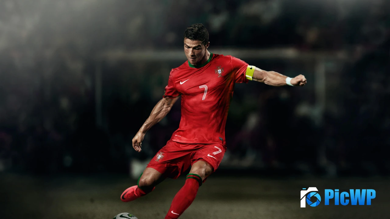 Cristiano Ronaldo Football player 4K PC Wallpaper