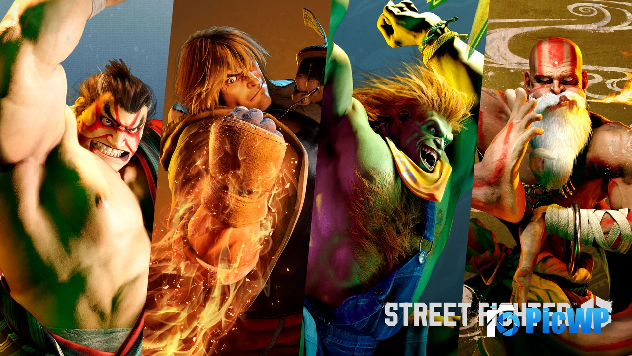 Street Fighter 6 2023 Games 4K PC Wallpaper