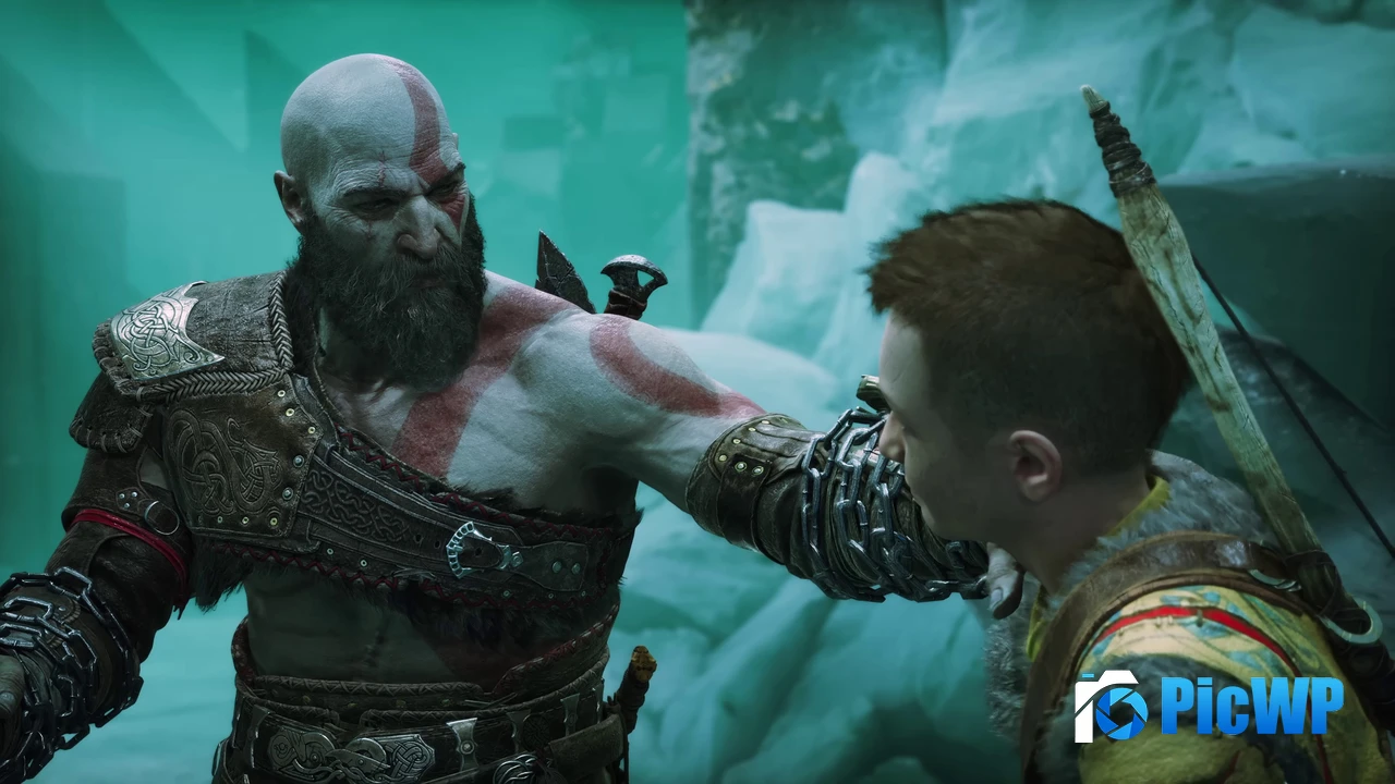 Kratos Atreus 4K PC Wallpaper