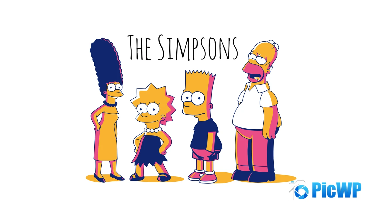 The Simpsons Simpson family 4K PC Wallpaper