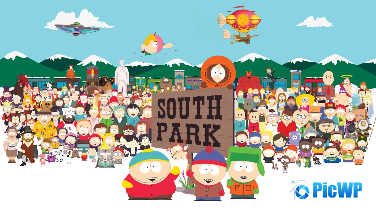 South Park Animated series 4K PC Wallpaper