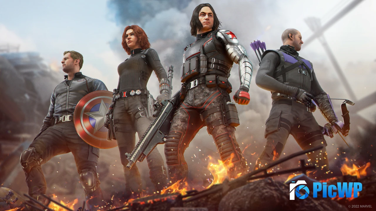 Marvel's Avengers Captain America 4K PC Wallpaper