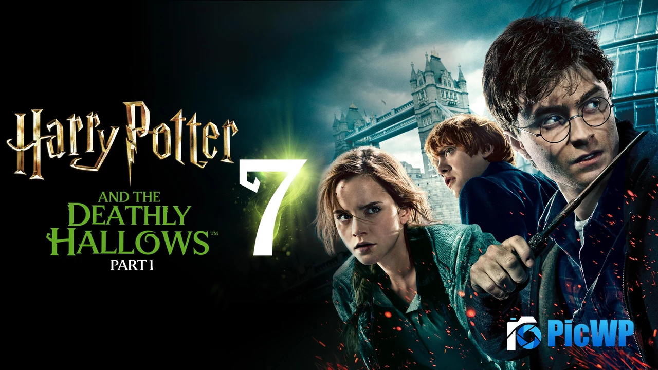 Harry Potter and the Deathly Hallows Part 1 Poster 4K PC Wallpaper