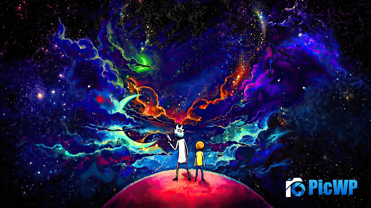 Rick and Morty Rick Sanchez 4K PC Wallpaper