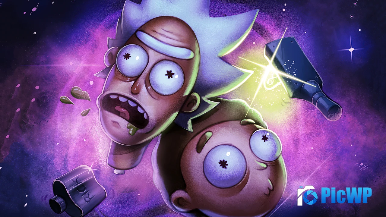 Rick and Morty TV series 4K PC Wallpaper