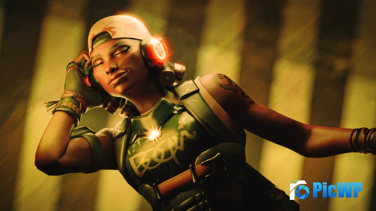 Raze Valorant 3D 4K PC Wallpaper
