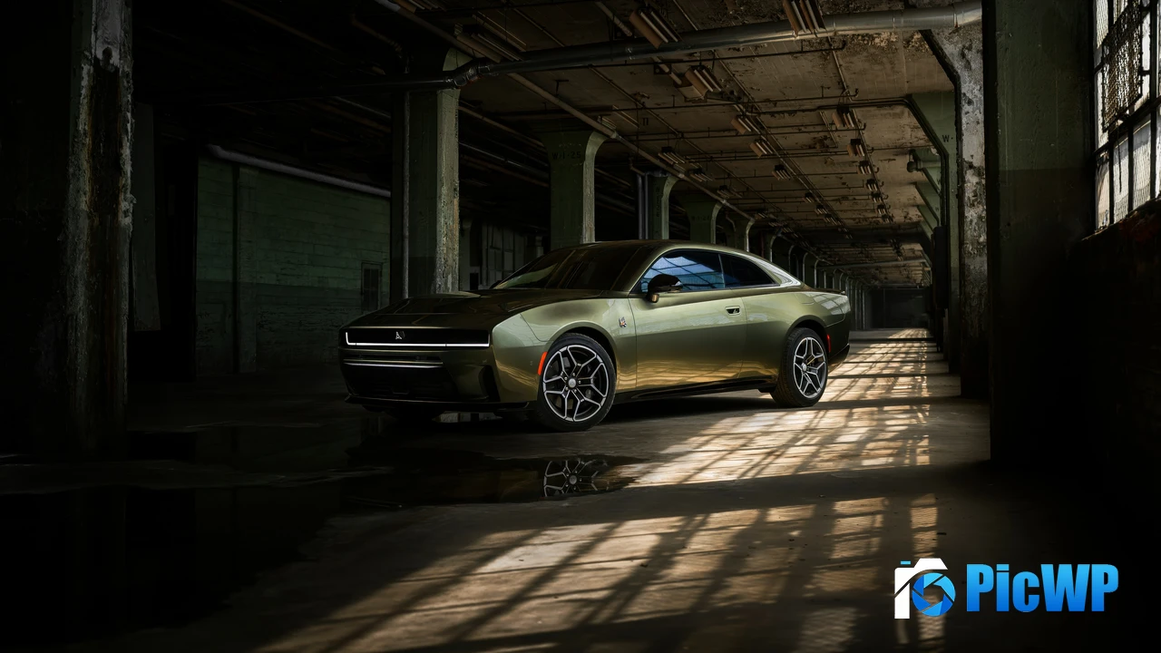 2026 Dodge Charger Daytona Scat Pack 4K PC Wallpaper