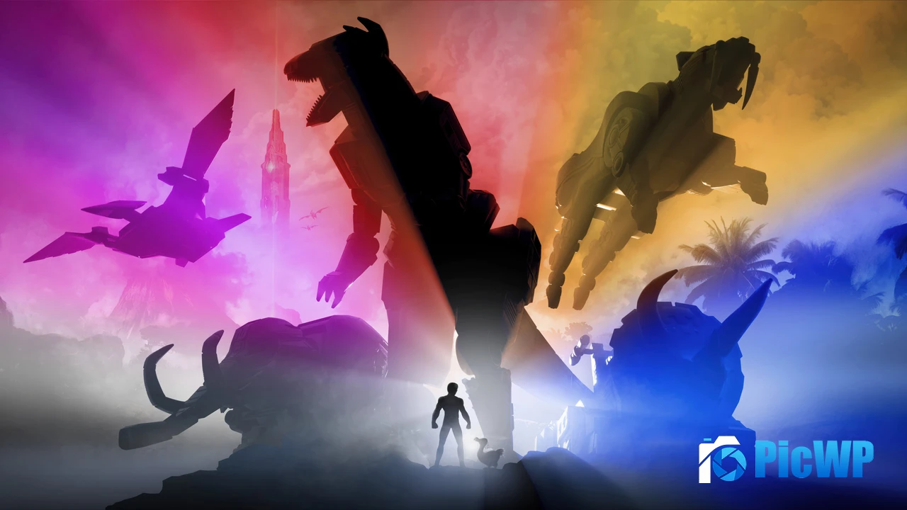Ark: Survival Ascended Power Rangers 4K PC Wallpaper