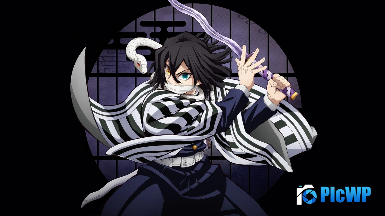 Obanai Iguro - Infinity Castle 4K PC Wallpaper