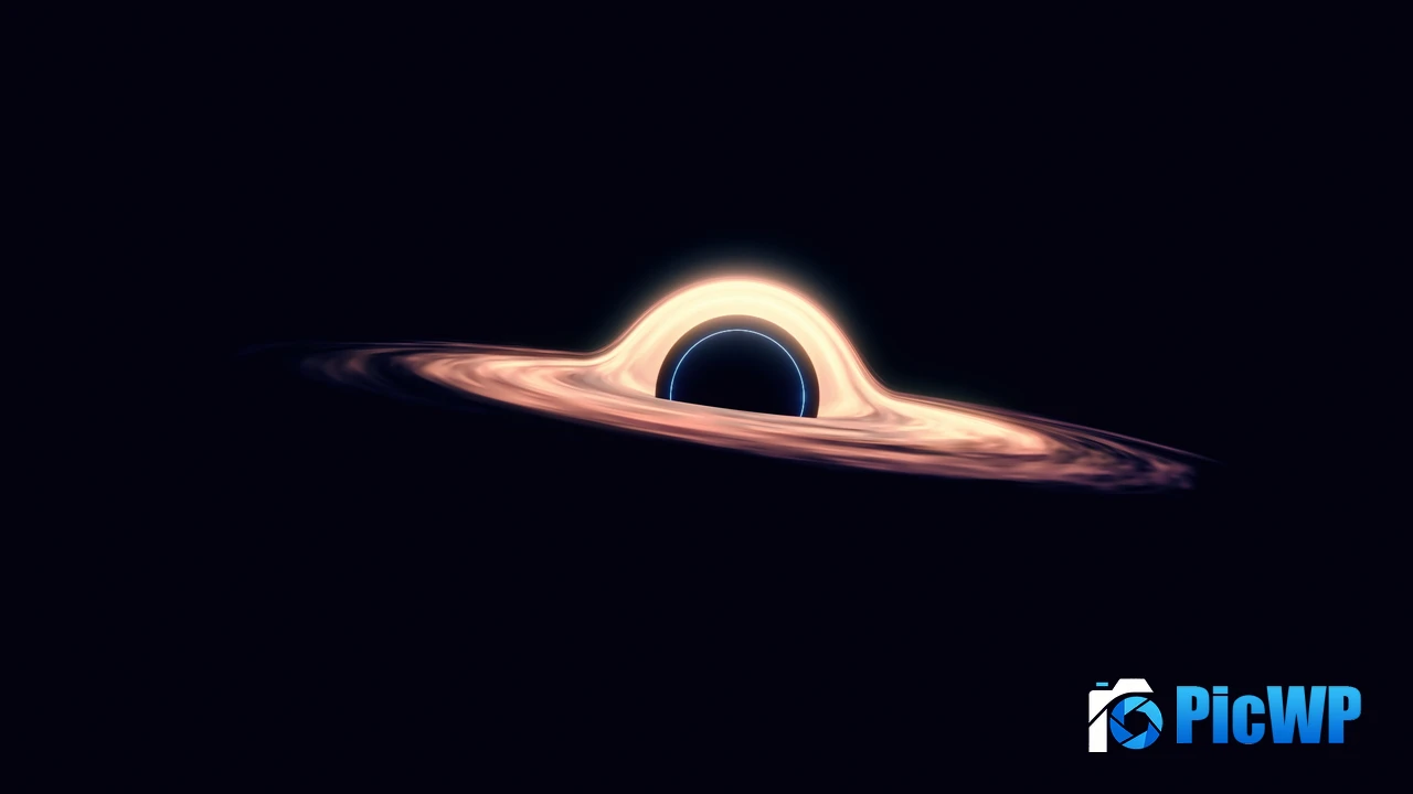 Sagittarius A Black hole 4K PC Wallpaper