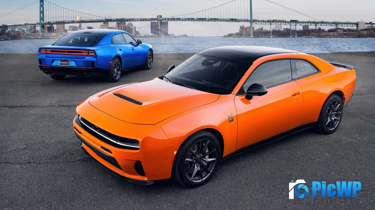 Dodge Charger Daytona Scat Pack Electric cars 4K PC Wallpaper