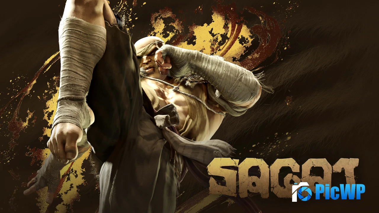 Sagat Street Fighter 6 4K PC Wallpaper