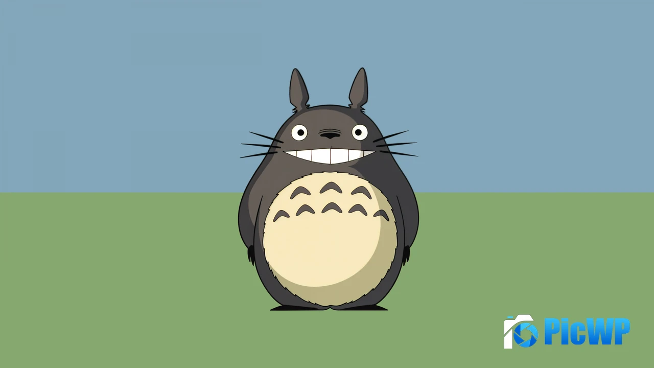 Totoro 4K PC Wallpaper