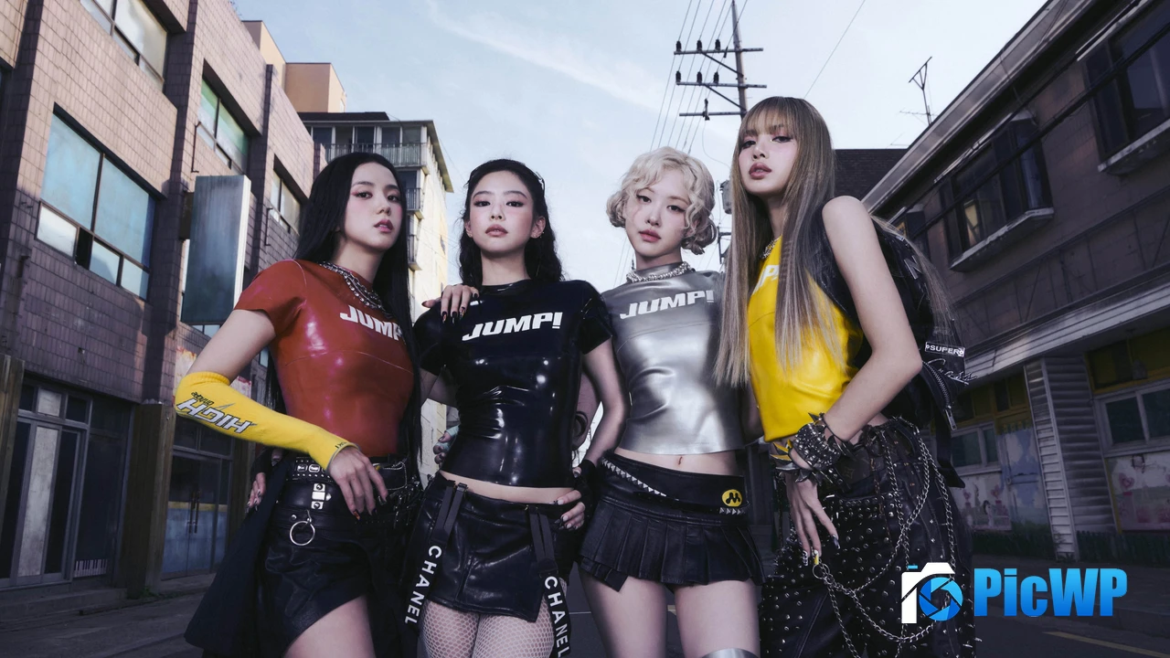 Blackpink - Jump 4K PC Wallpaper