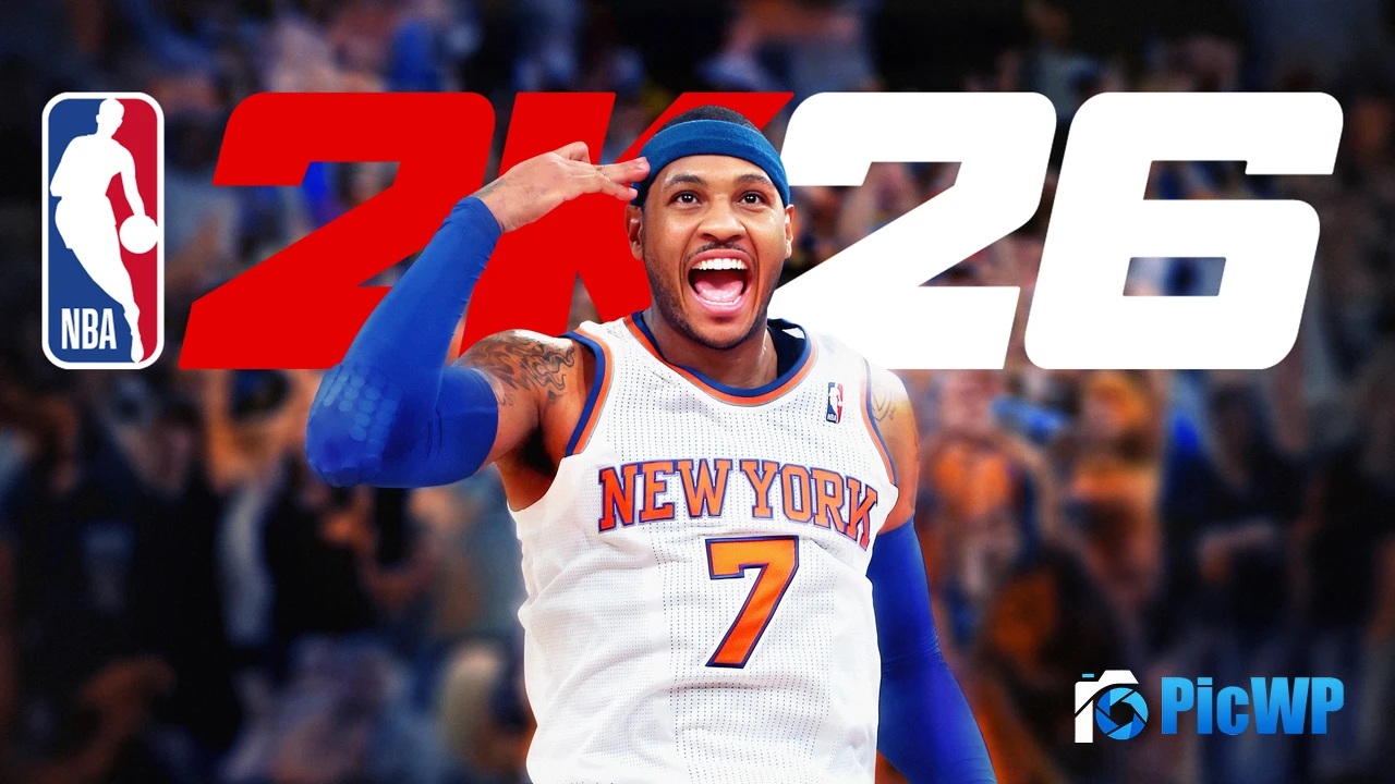 NBA 2026 Superstar Edition Carmelo Anthony 4K PC Wallpaper