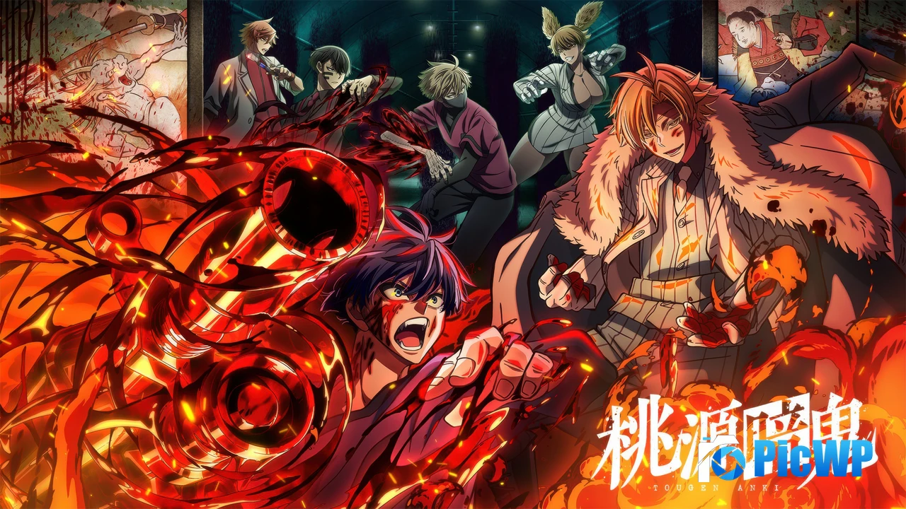 Tougen Anki: Dark Demon of Paradise 4K PC Wallpaper