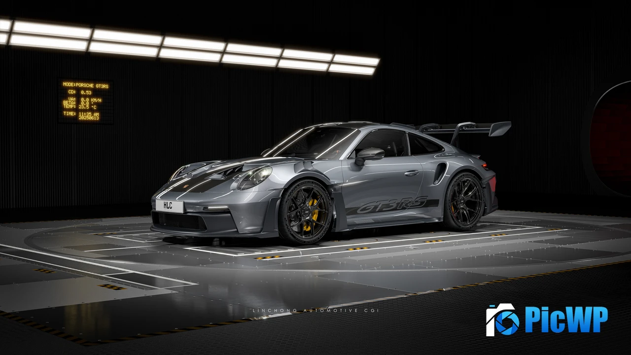 Weissach package Porsche 911 GT3 RS 4K PC Wallpaper
