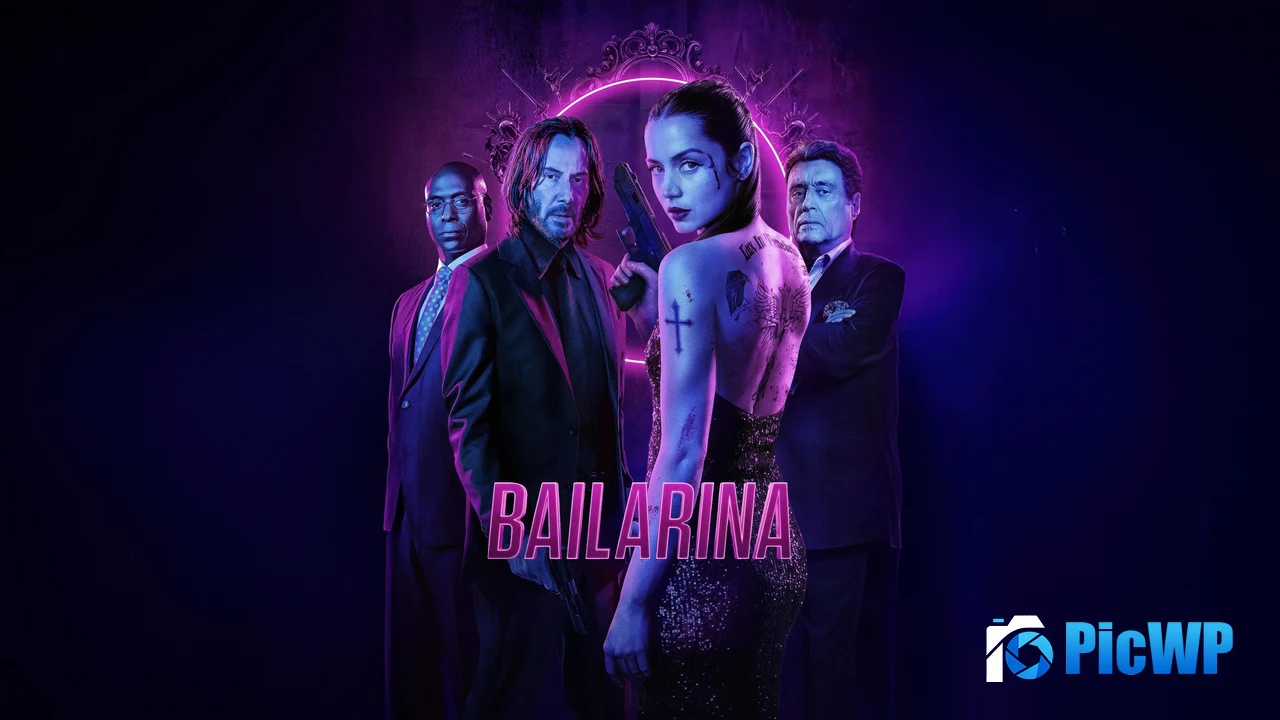 Ballerina John Wick 4K PC Wallpaper