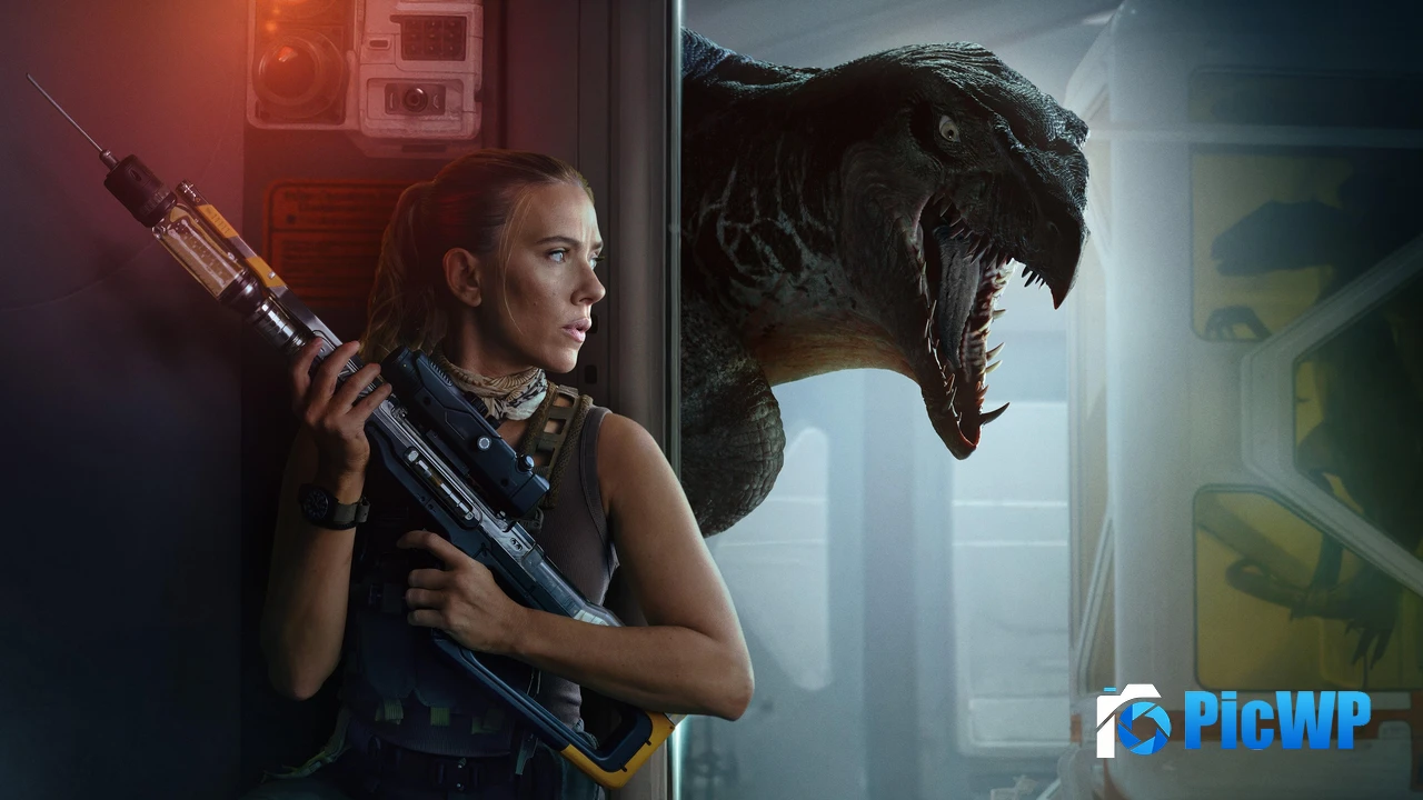 Scarlett Johansson Jurassic World Rebirth 4K PC Wallpaper