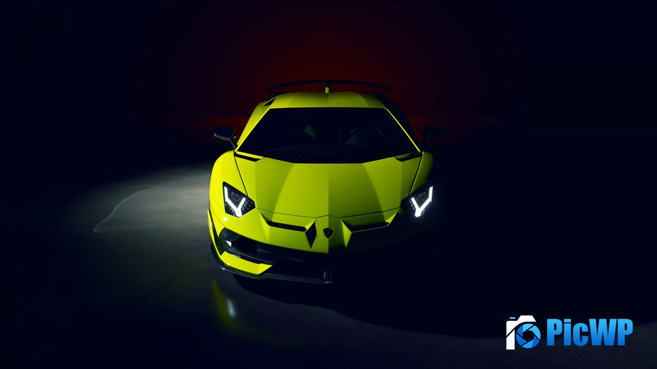Lamborghini Aventador SVJ Supercar 4K PC Wallpaper