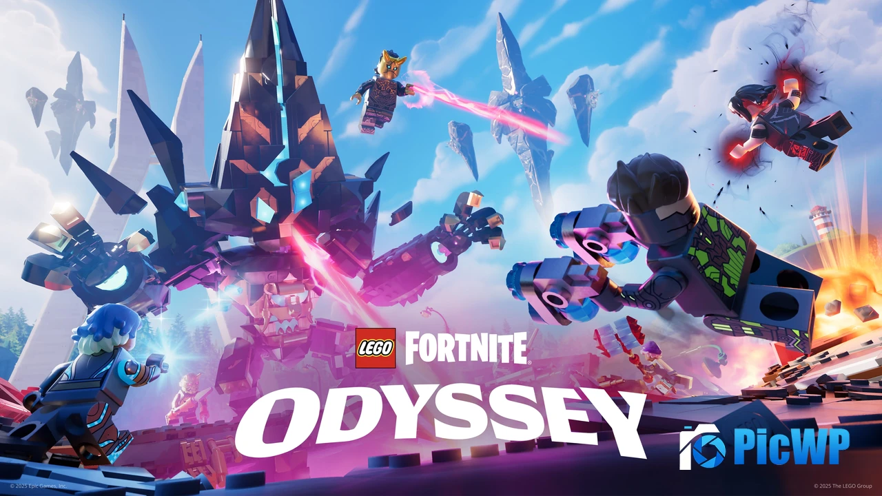 LEGO Fortnite Odyssey 2025 Games 4K PC Wallpaper