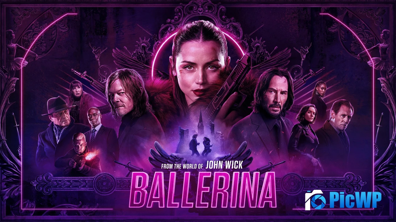From the World of John Wick: Ballerina 4K PC Wallpaper