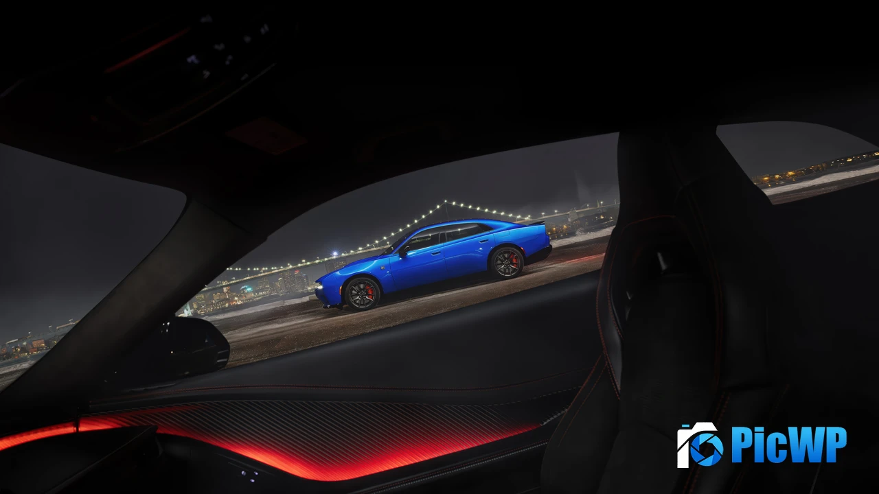 Dodge Charger Daytona Scat Pack 2026 4K PC Wallpaper