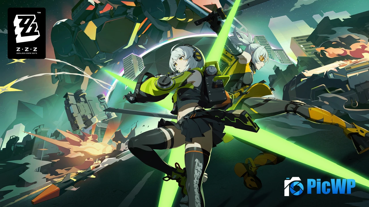 Anby Demara Zenless Zone Zero 4K PC Wallpaper