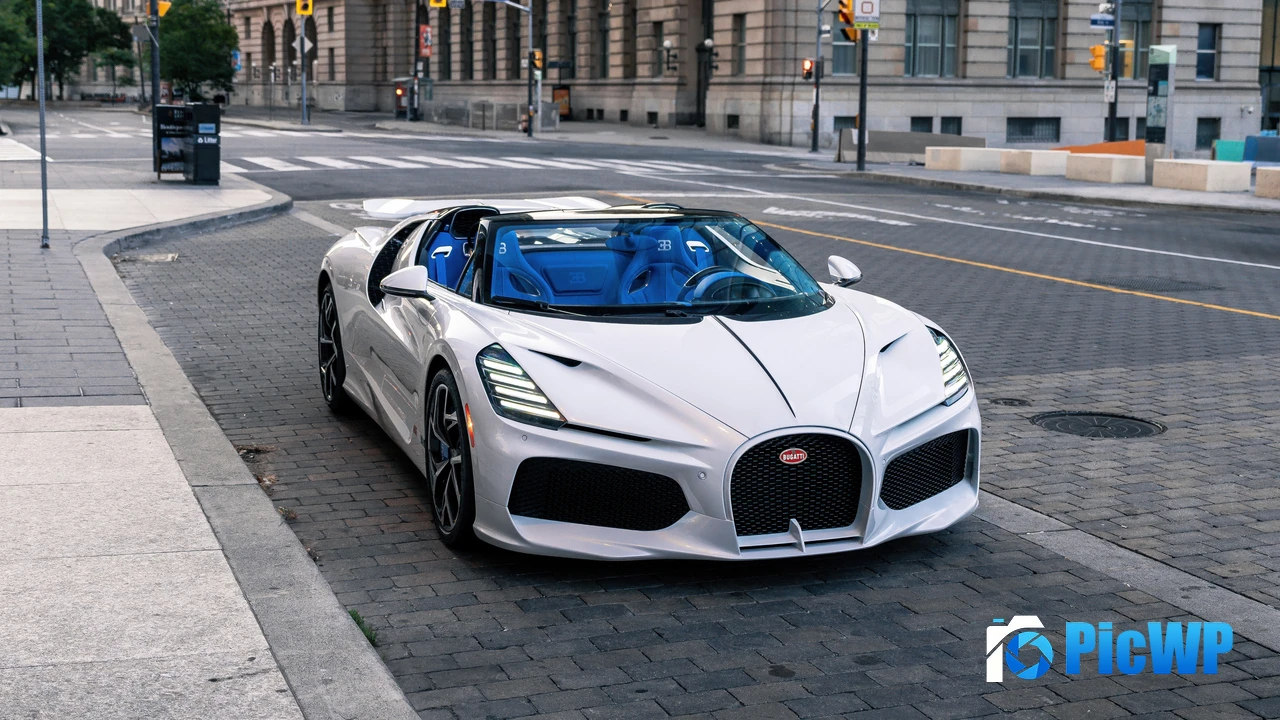 Bugatti W16 Mistral Toronto 4K PC Wallpaper