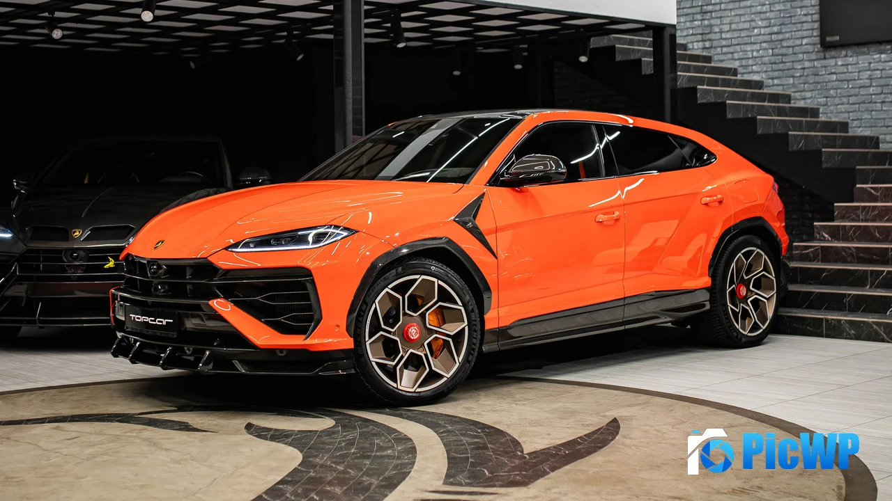 Lamborghini Urus SE TopCar Design 4K PC Wallpaper