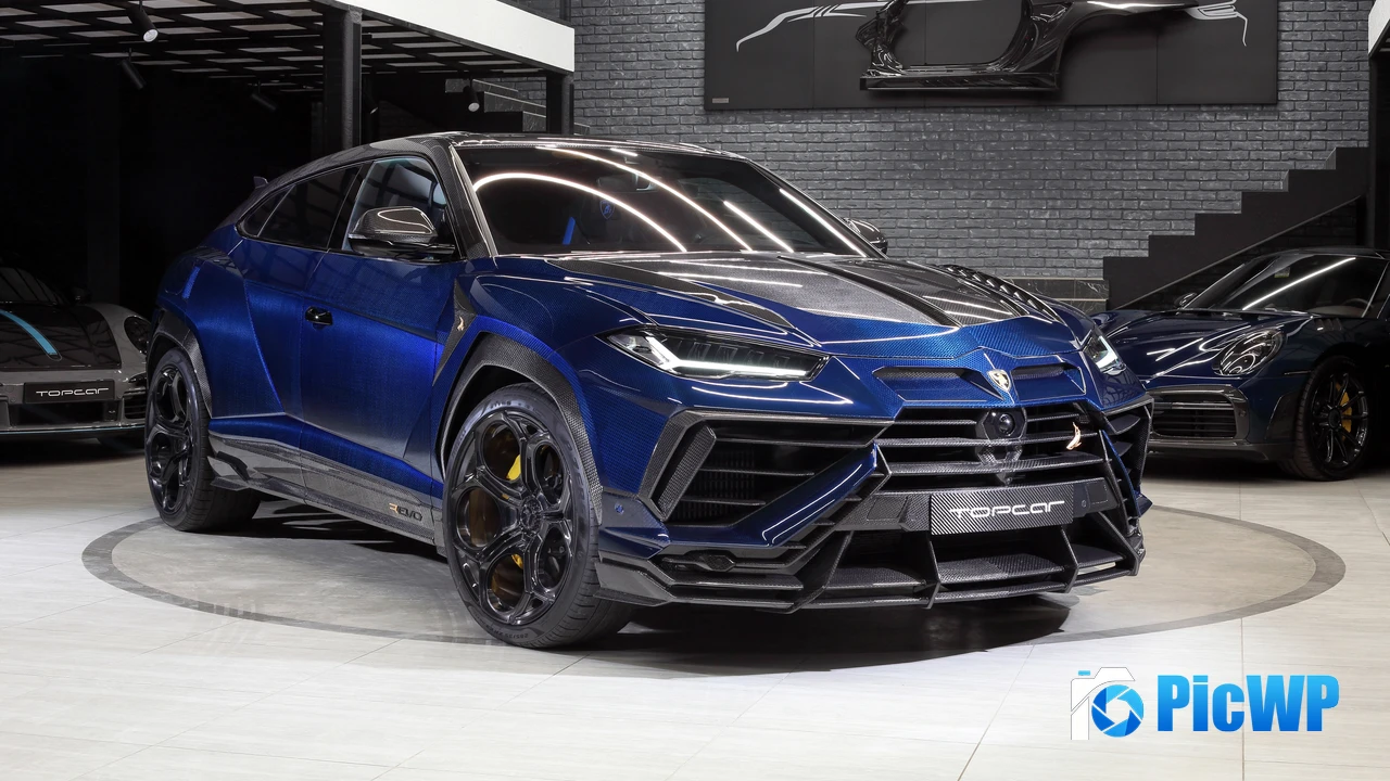 TopCar Lamborghini Urus REvo Stealth Edition 4K PC Wallpaper
