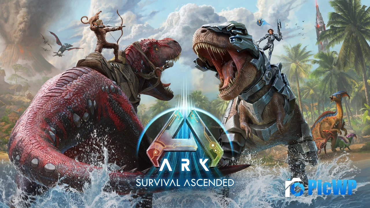 Ark: Survival Ascended Key Art 4K PC Wallpaper