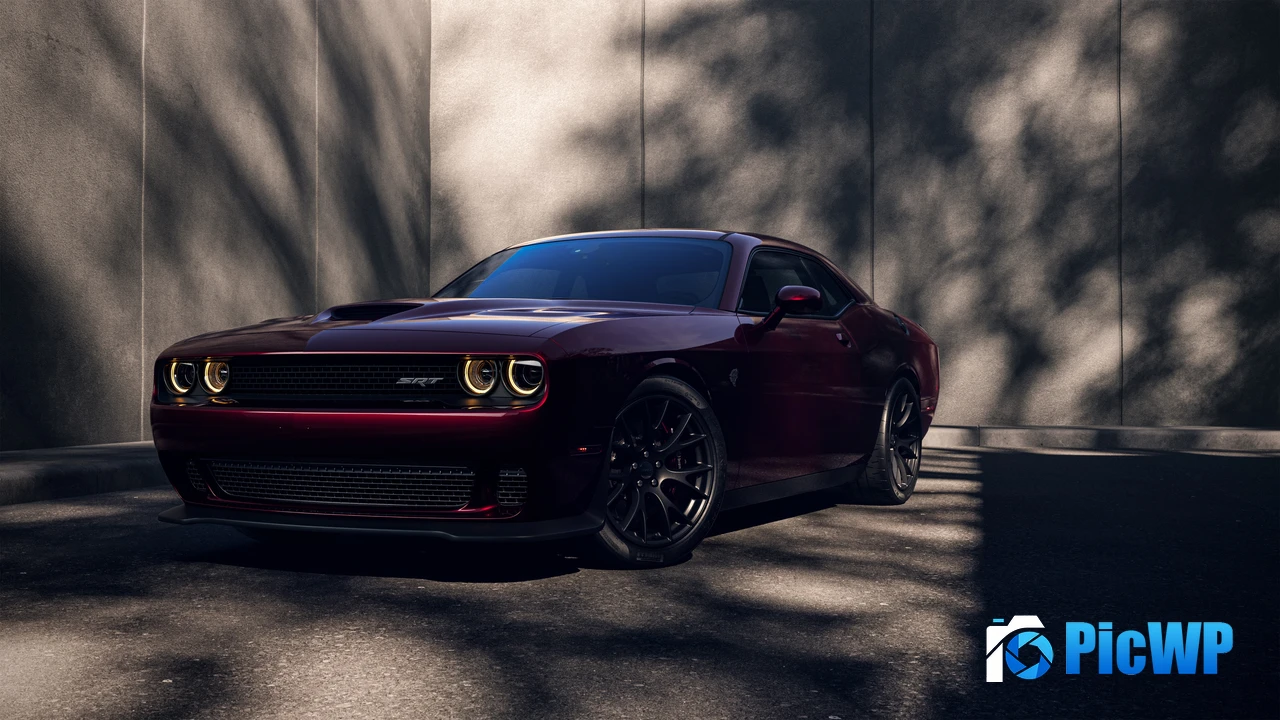 Dodge Challenger SRT Hellcat 4K PC Wallpaper