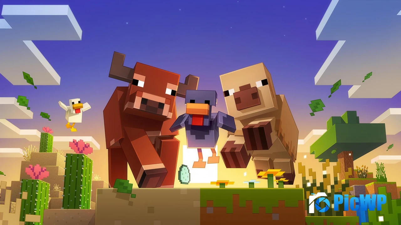 Minecraft 2025 Games 4K PC Wallpaper