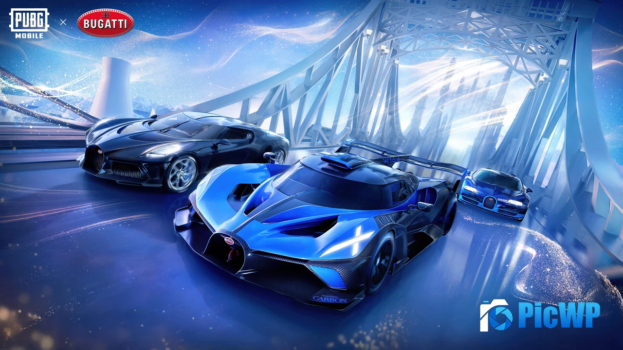 PUBG MOBILE Bugatti 4K PC Wallpaper
