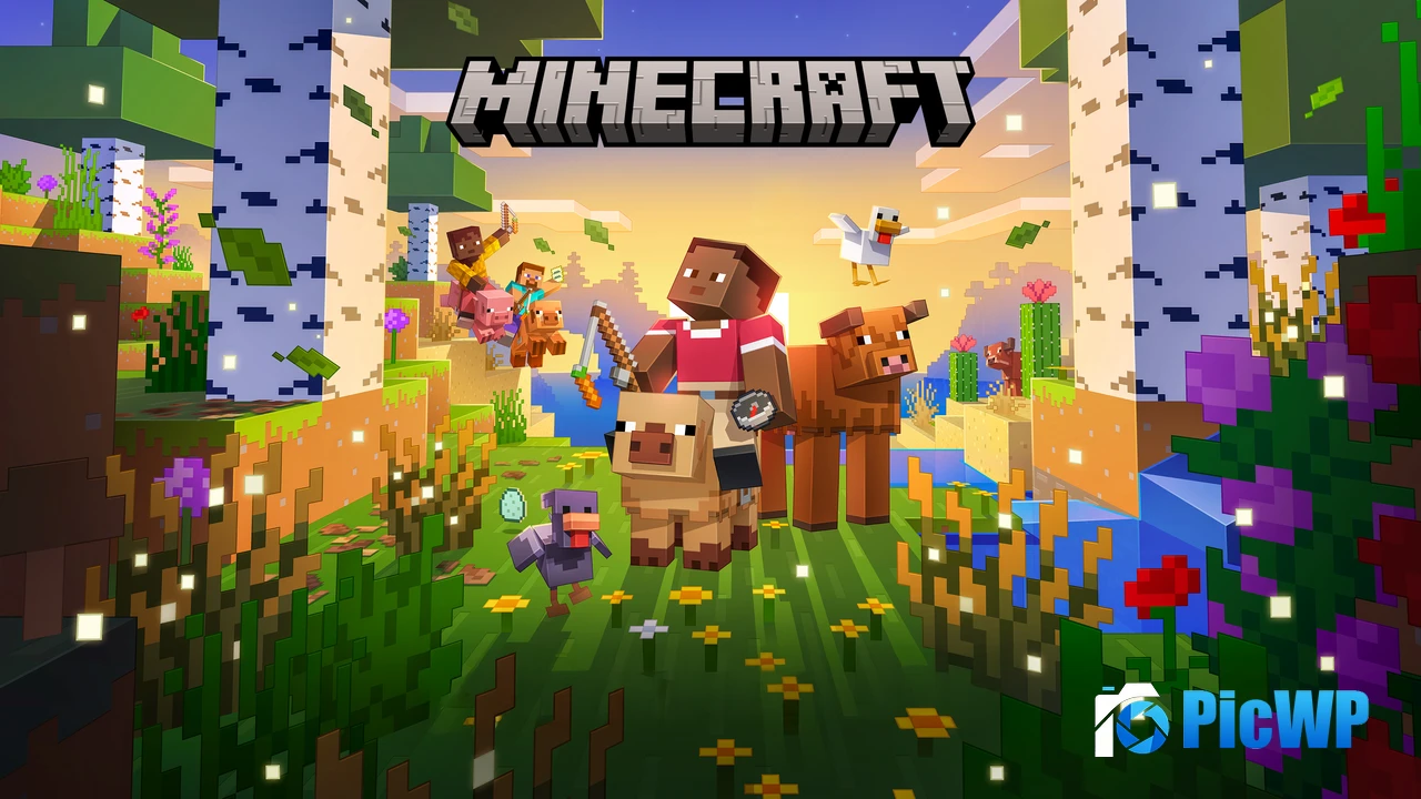 Minecraft Spring to Life 4K PC Wallpaper