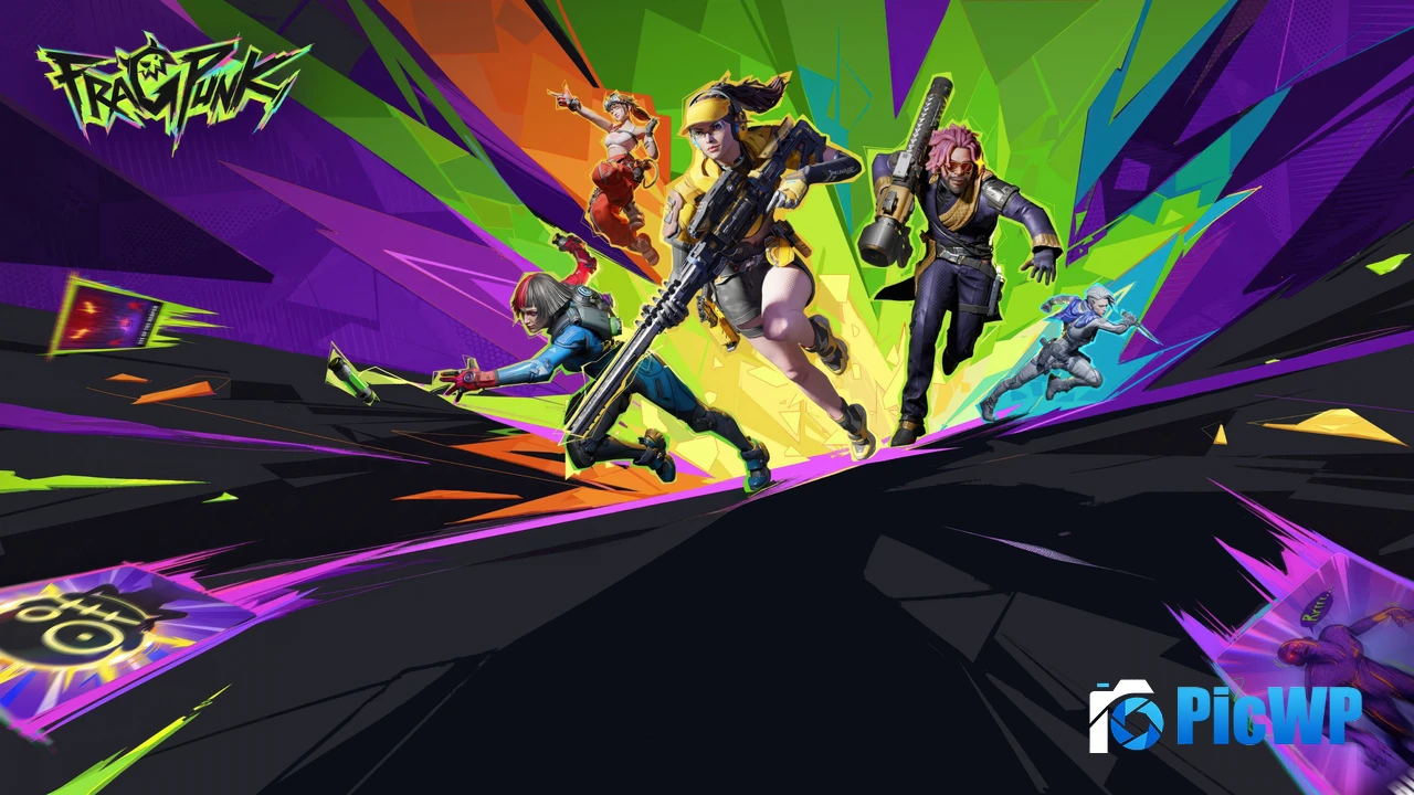 FragPunk Game poster 4K PC Wallpaper