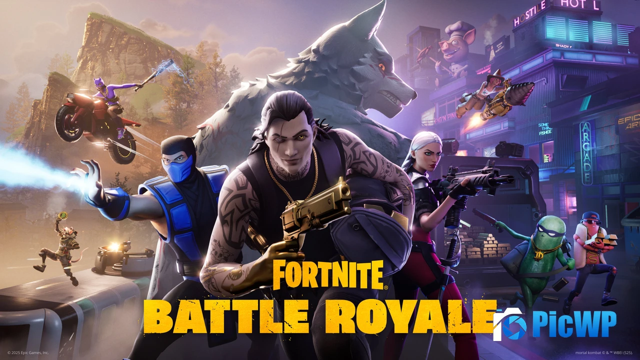 Fortnite Battle Royale 2025 Games 4K PC Wallpaper